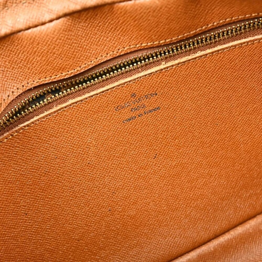 410281BT (L4) Louis Vuitton Clutch Bag Dragonne GM Brown Monogram - Picture 7 of 11